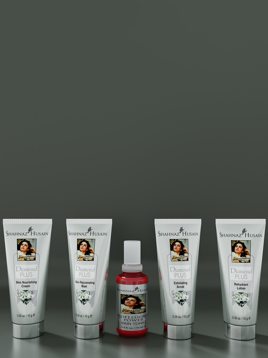 Shahnaz Husain Diamond Plus 5 step Facial Kit -10g Each