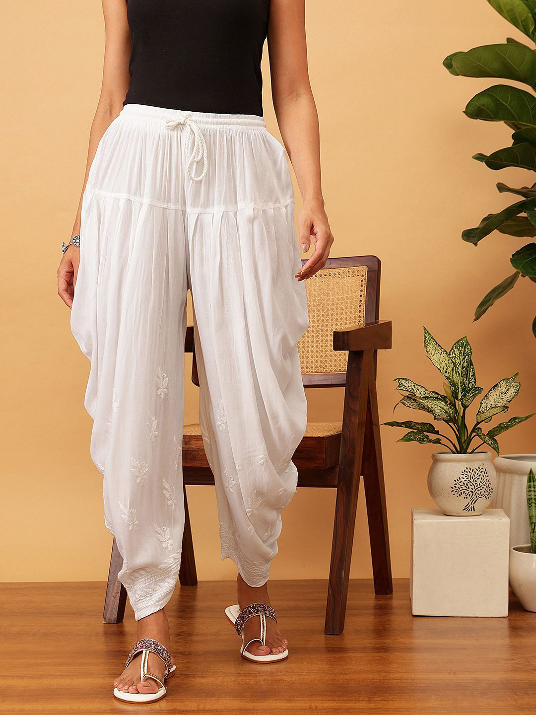 Ada Women Embroidered Chikankari Salwar