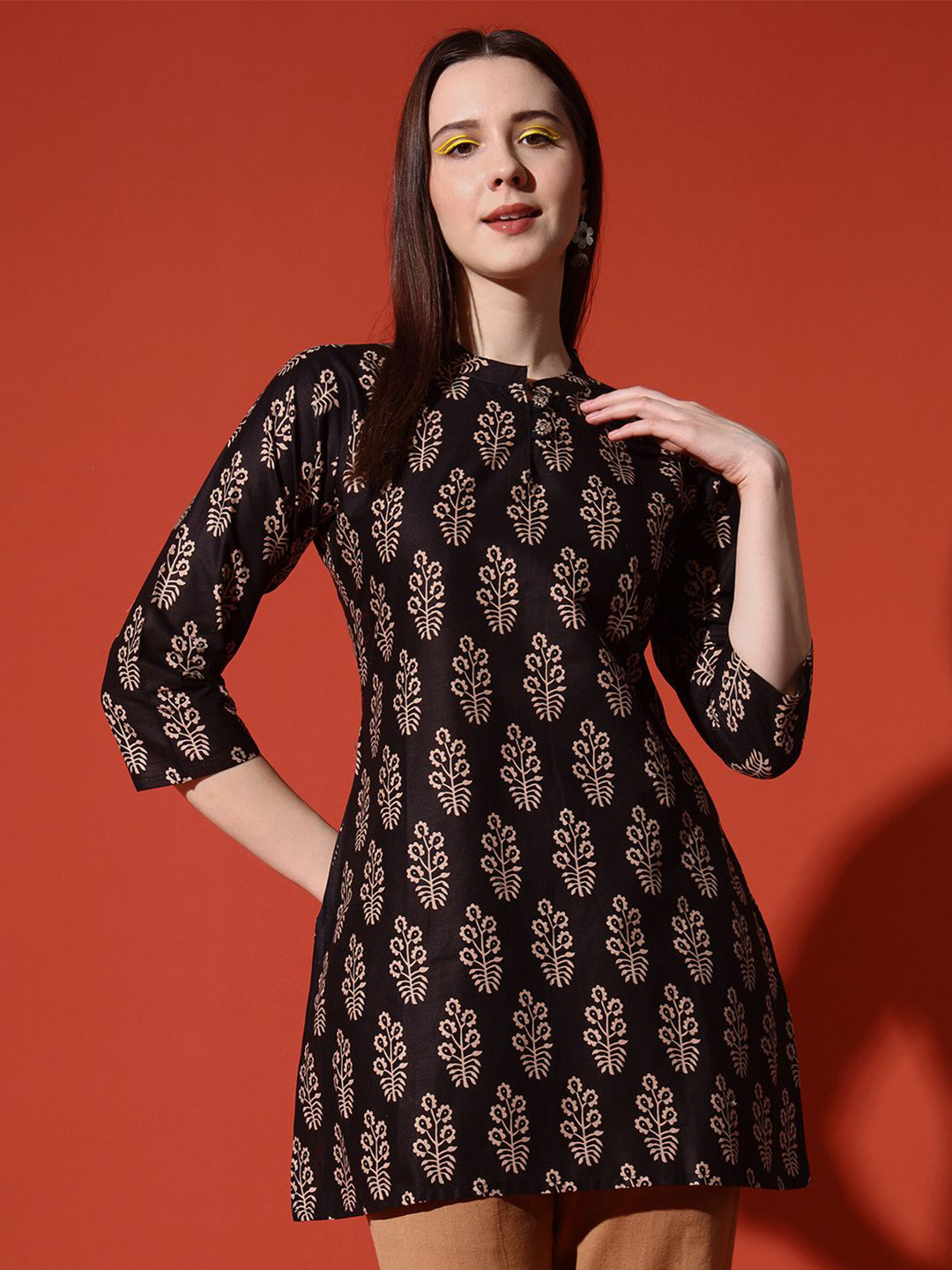 STHULAS Ethnic Motifs Printed Kurti