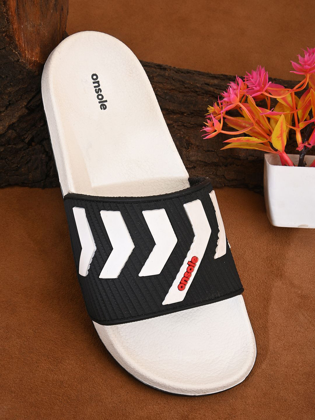 ONSOLE Men Printed Casual Sliders
