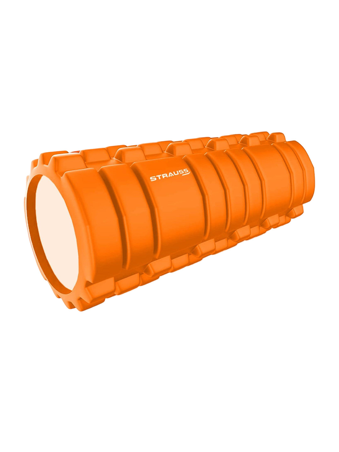Strauss Orange-Colored Deep Tissue Massage Foam Roller