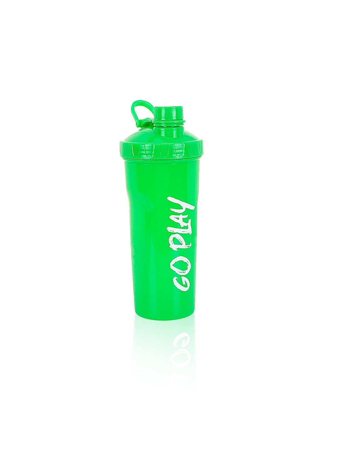 STRAUSS Aqua Green Typography Plastic Spill Proof Shaker - 700ml