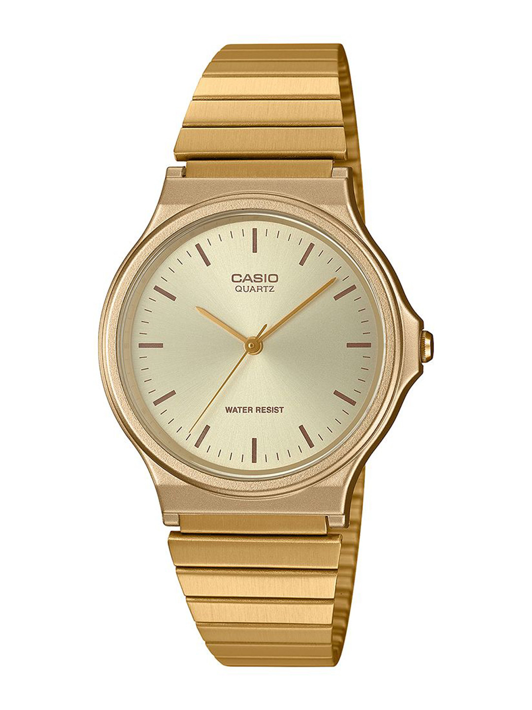 CASIO Women Dial & Stainless Steel Cuff Straps Analogue Watch A2297