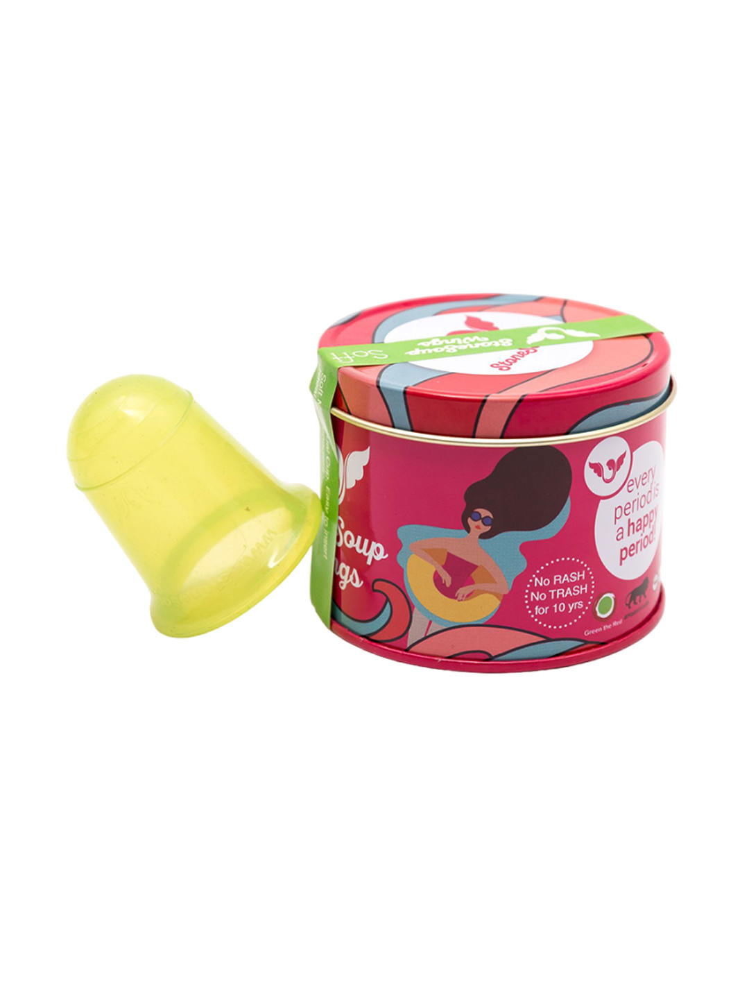 Stonesoup.in Leakproof Reusable Menstrual Cup- Size M