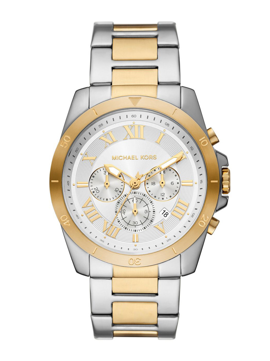 Michael Kors Men Dial & Stainless Steel Straps Analogue Watch AK_MK9183