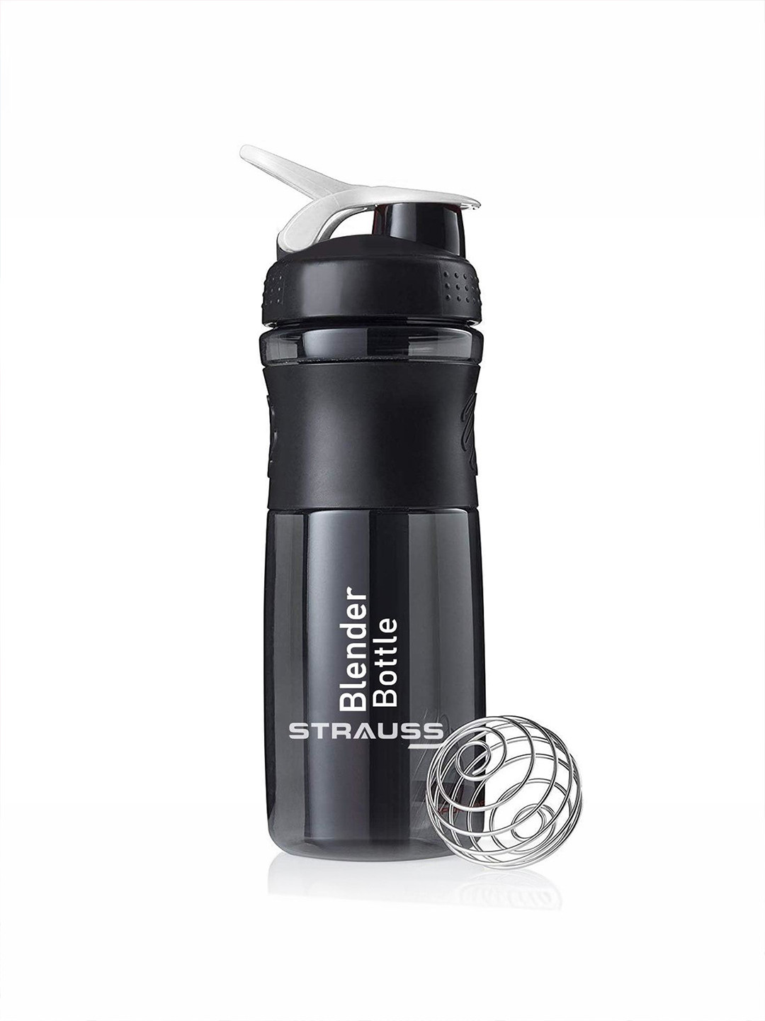 STRAUSS Black & White Printed Water Bottle 760 ml
