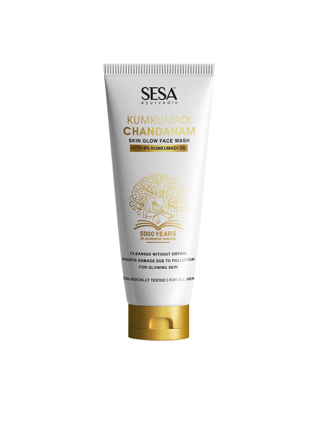 Sesa Kumkumadi Face Wash With Chandanam - 100ml