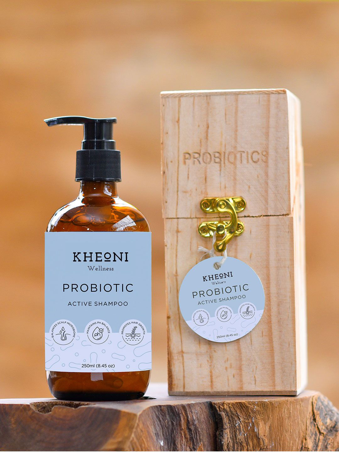 Kheoni Wellness Probiotic Active Shampoo- 250ml