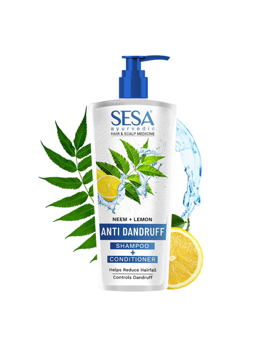 Sesa Ayurvedic Anti-Dandruff Shampoo + Conditioner- 500 ml