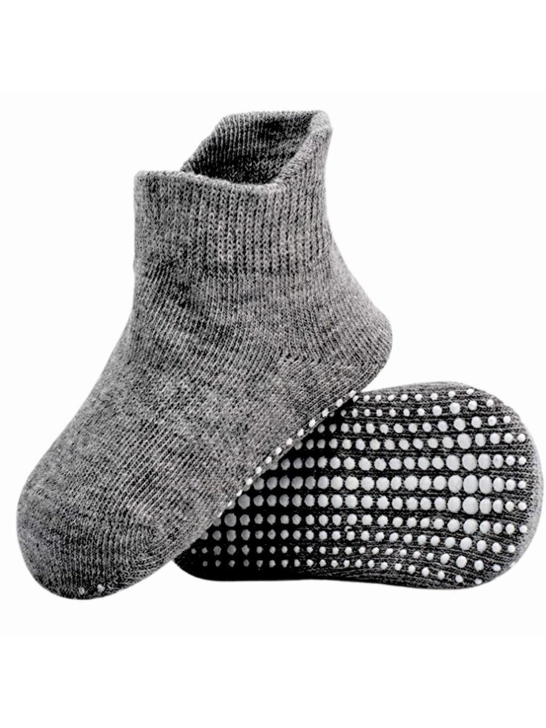 AHC Unisex Kids Navy Ankle-Length Anti skid Socks