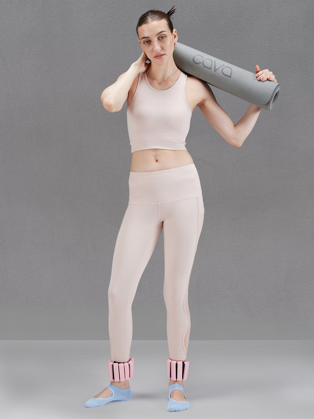 Cava Blush Meshfit Leggings