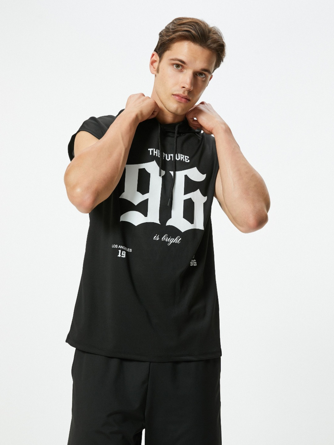 Koton Men Typography Printed Relexed Fit T-shirt