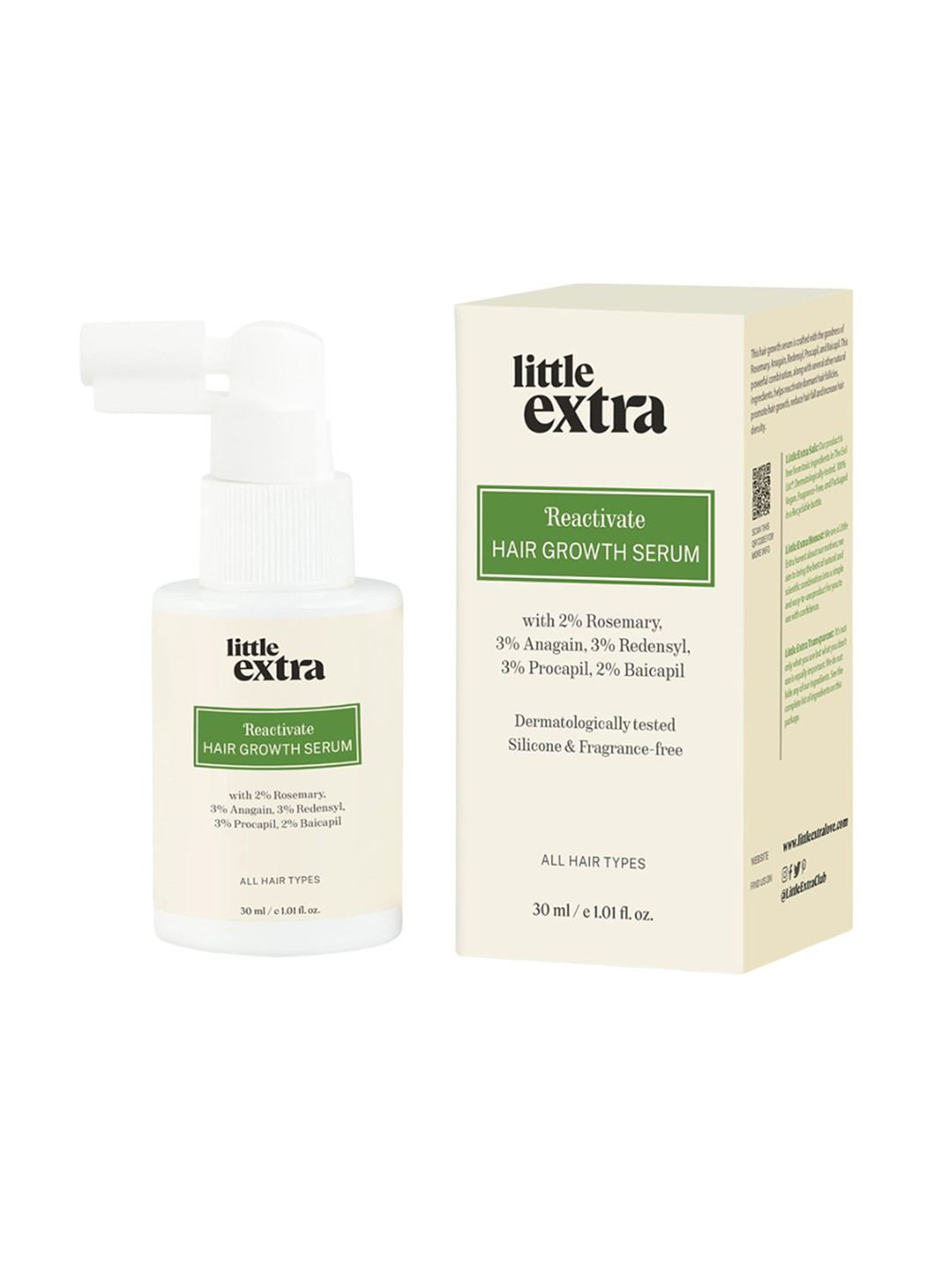 Little Extra Reactivate Hair Growth Serum- 30ml