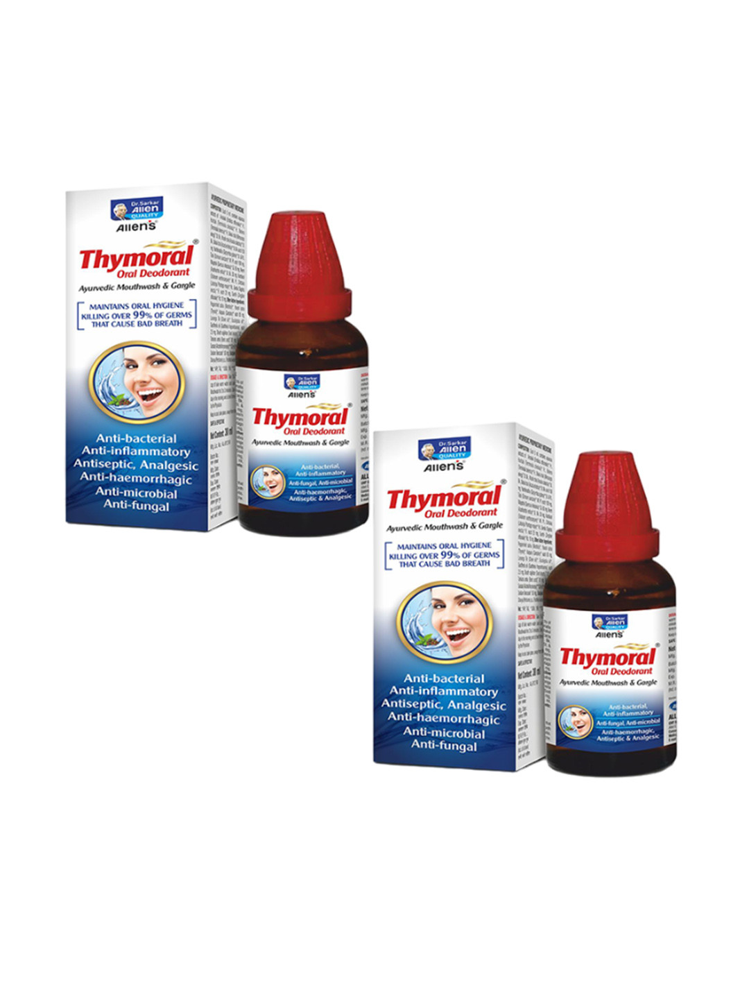 ALLEN Set Of 2 Thymoral - 30ml Each