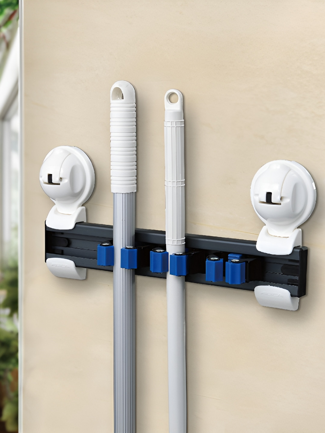 FECA White Pipe Clip Hooks and Holders