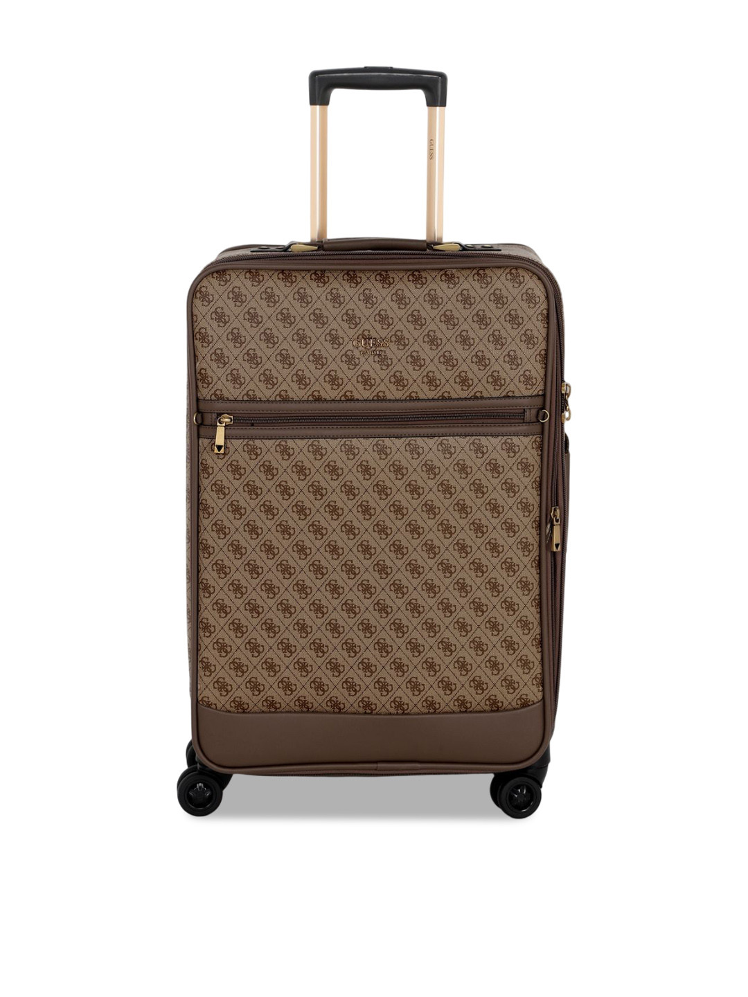 GUESS Printed Soft Suitcase Trolley Bag