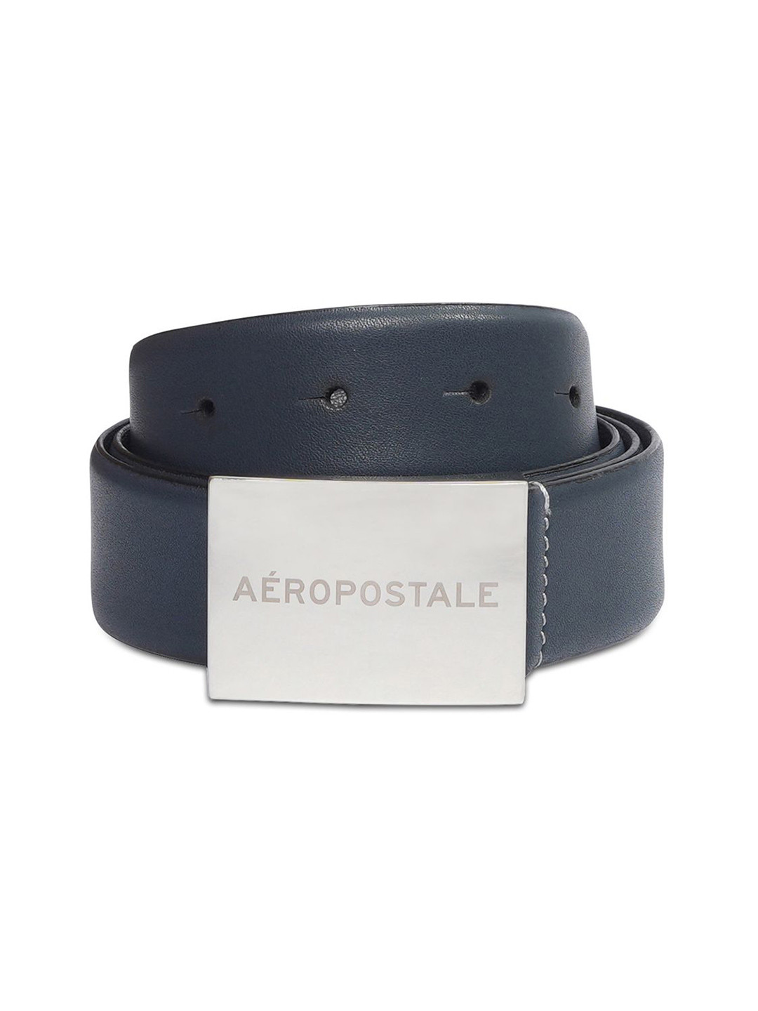 Aeropostale Men Push Pin Closure Solid Casual Belt