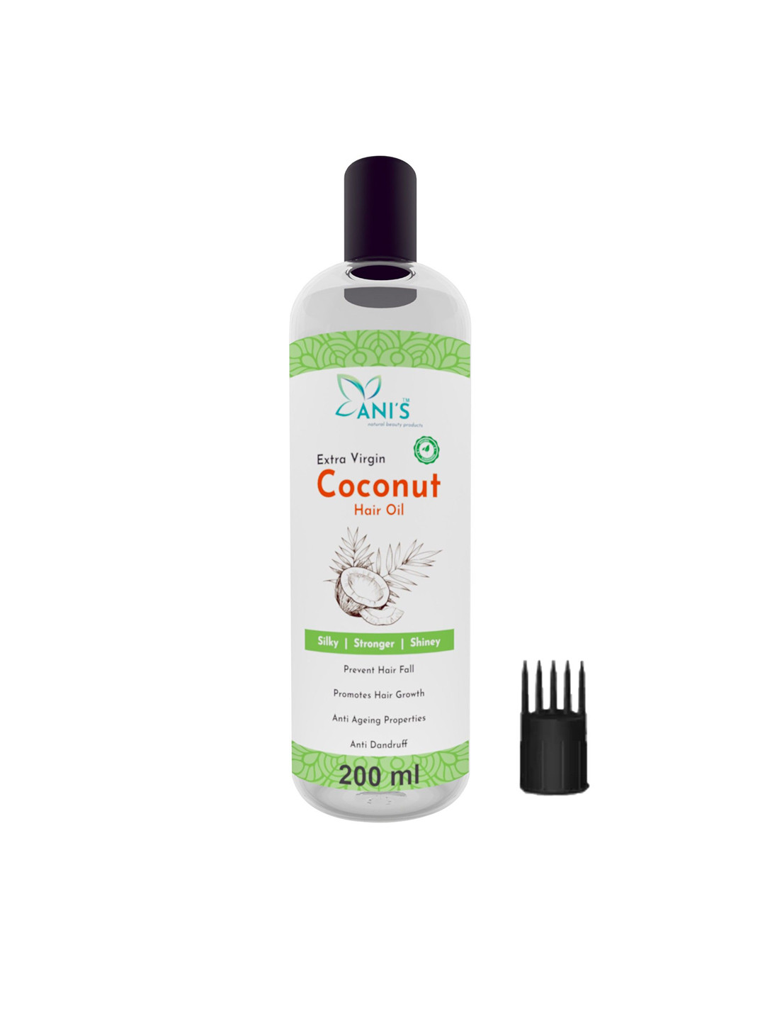 ANI'S Extra Virgin Coconut Hair Oil For Strong & Silky Hairs - 200ml
