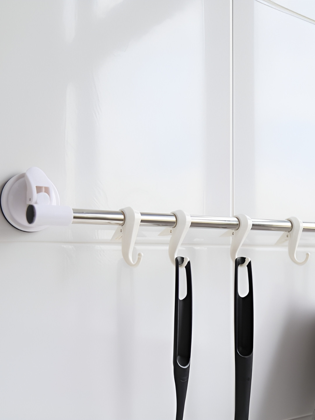 FECA 5 Pcs White Swan Clip Hooks