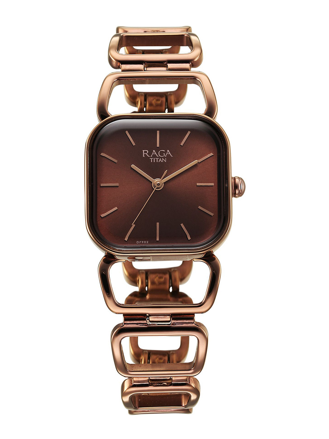Titan Raga Ascend Quartz Analog With Brown Dial Watch For Women - Nt2697qm02