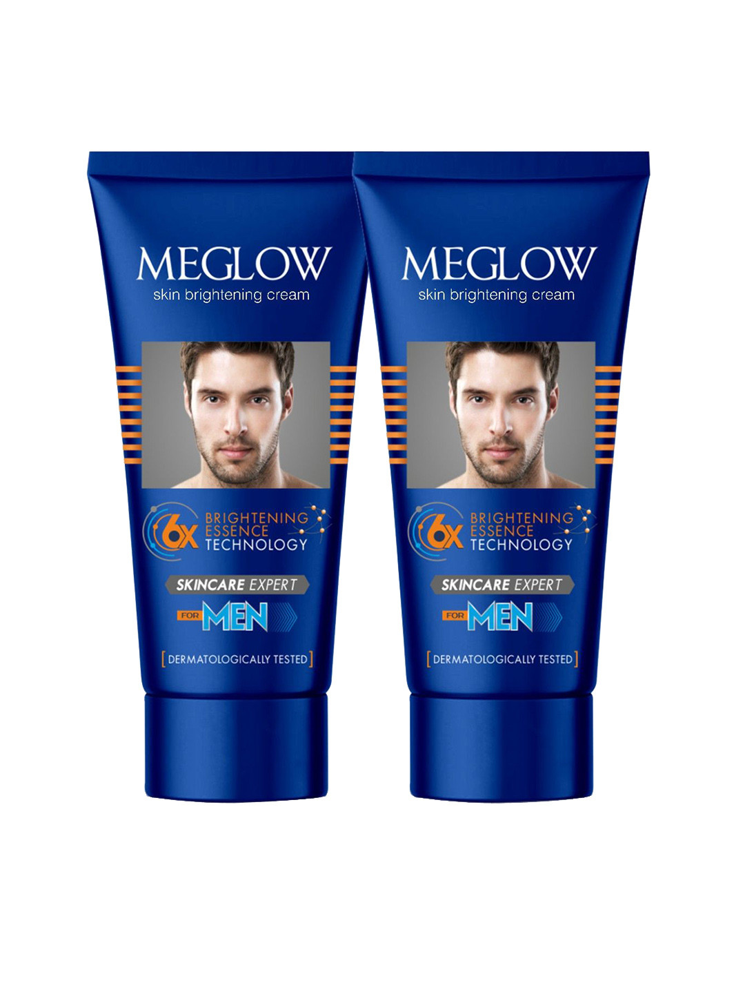 MEGLOW Set Of 2 Men Brightening Face Cream- 50g Each