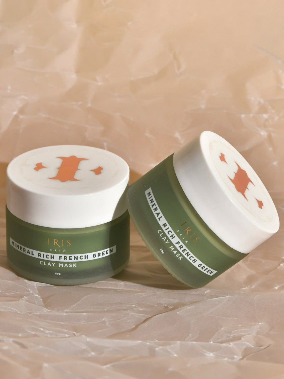 IRIS COSMETICS Mineral Rich French Green Clay Mask - 50g