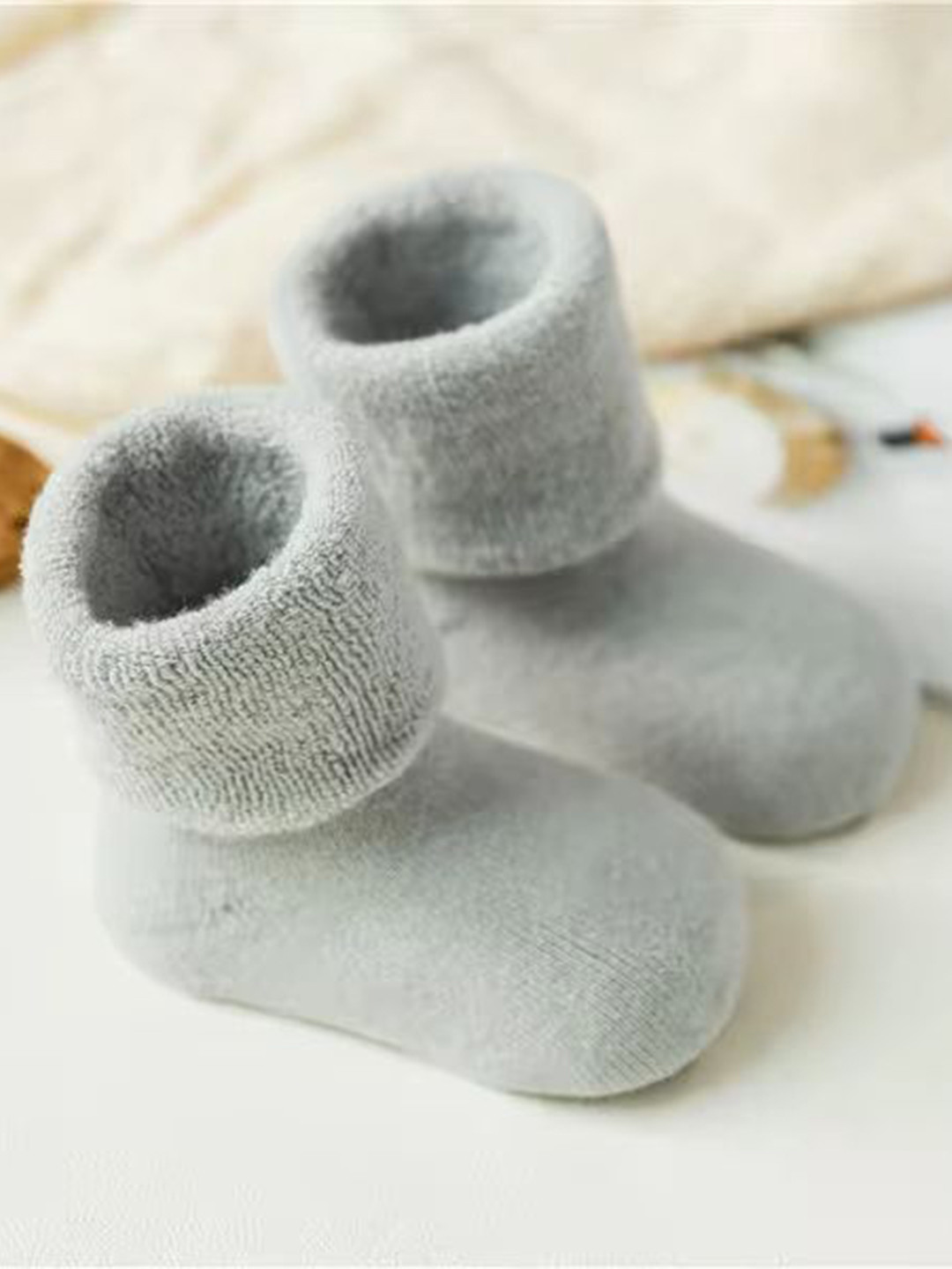 AHC Infants Pure Cotton Patterned Ankle-Length Socks