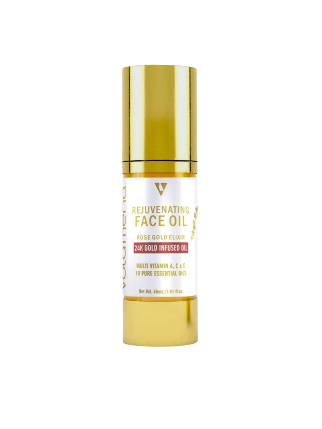 Volamena Rejuvenating Face Oil With 24K Gold For Boost Skin Radiance-30ml