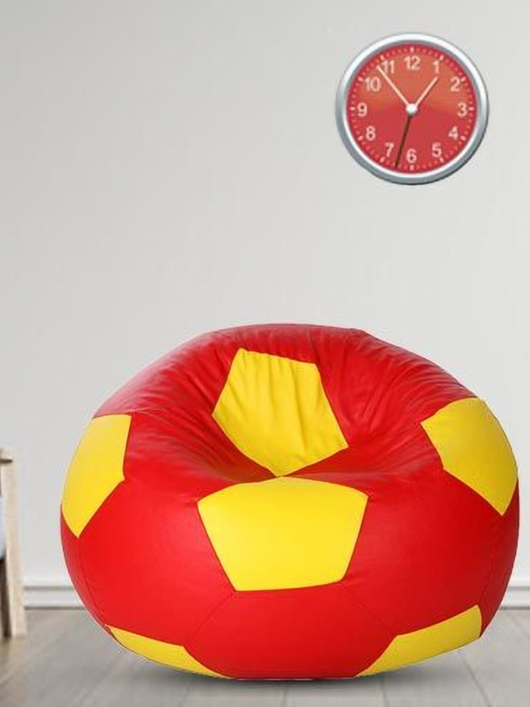 Coaster Shine Orange & Yellow Colorblocked Bean Bag Cover