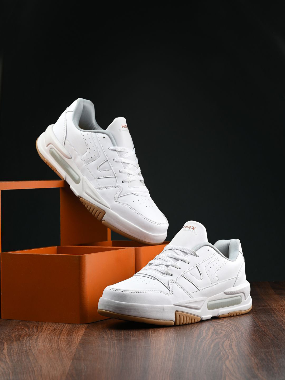 HRX by Hrithik Roshan Men Club Culture Lace-Up Sneakers