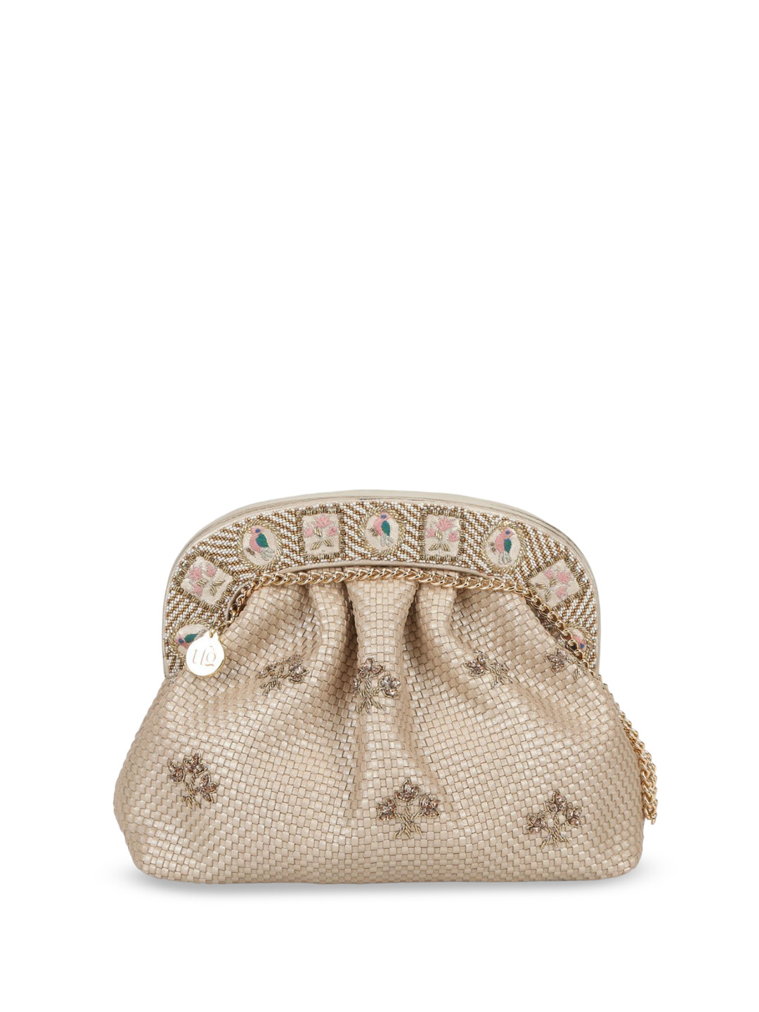 The Leather Garden Leather Structured Sling Bag