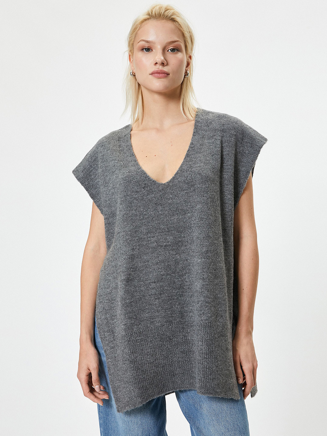 Koton V-Neck Sweater Vest