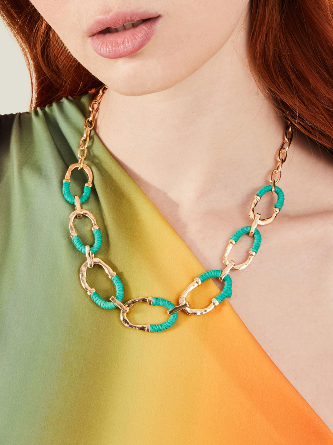 Accessorize Wrapped Loop Necklace