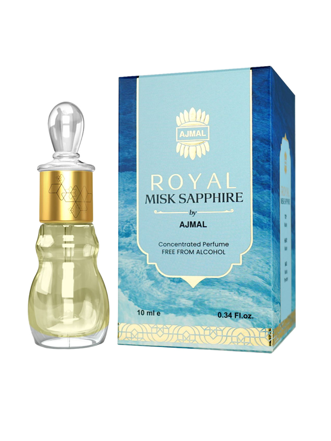 Ajmal Royal Misk Sapphire Long Lasting Attar 10ml