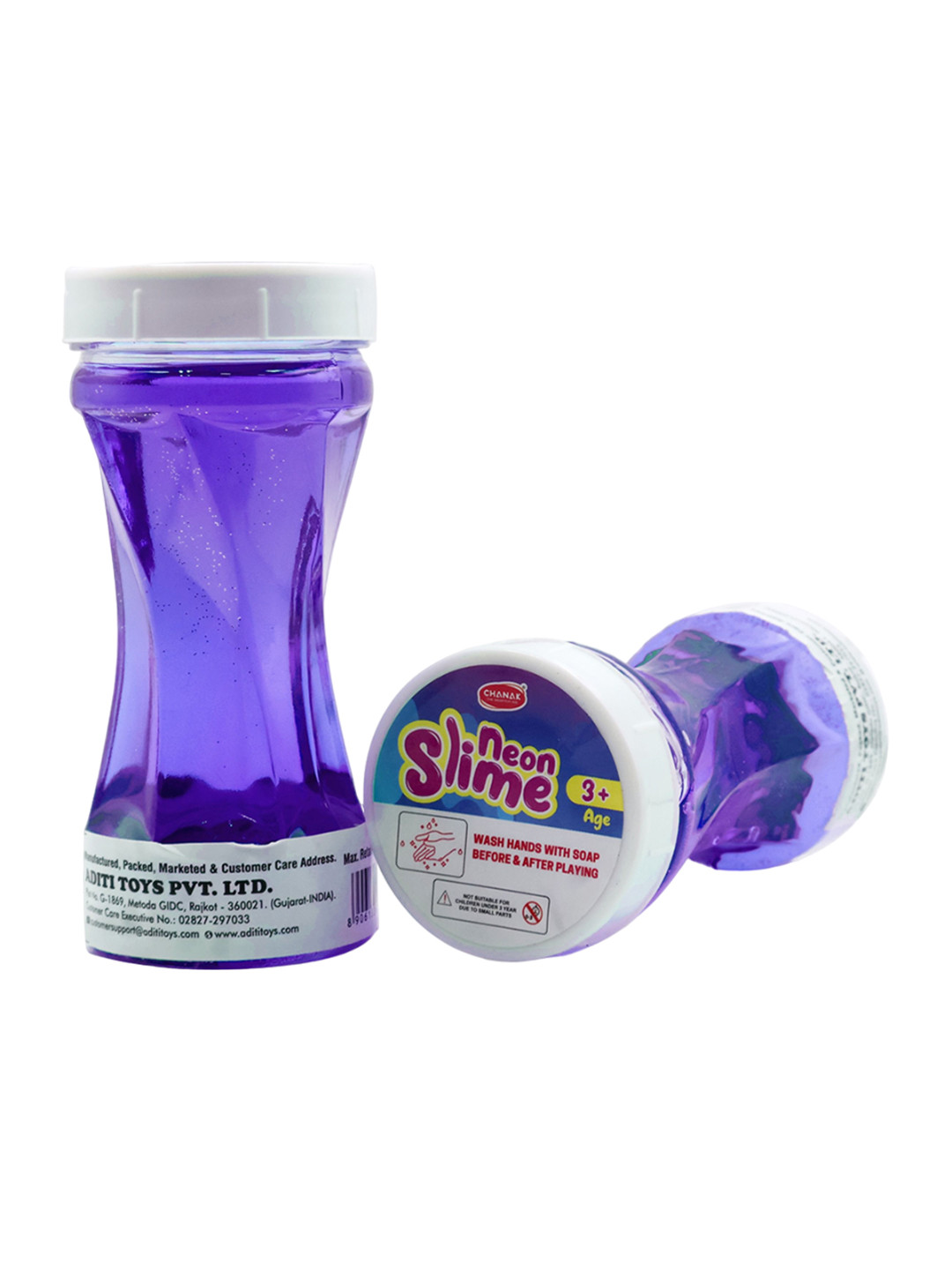 Aditi Toys Kids Pack Of 2 Printed  Squishy Slime Kit