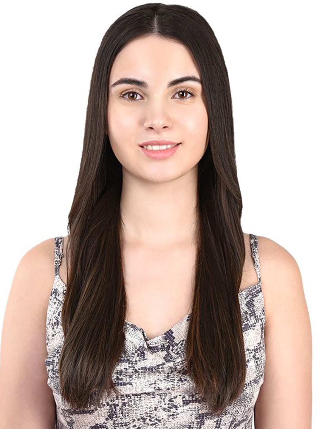 Milano Treasures Straight Clip-in Hair Extensions - Mixed Brown