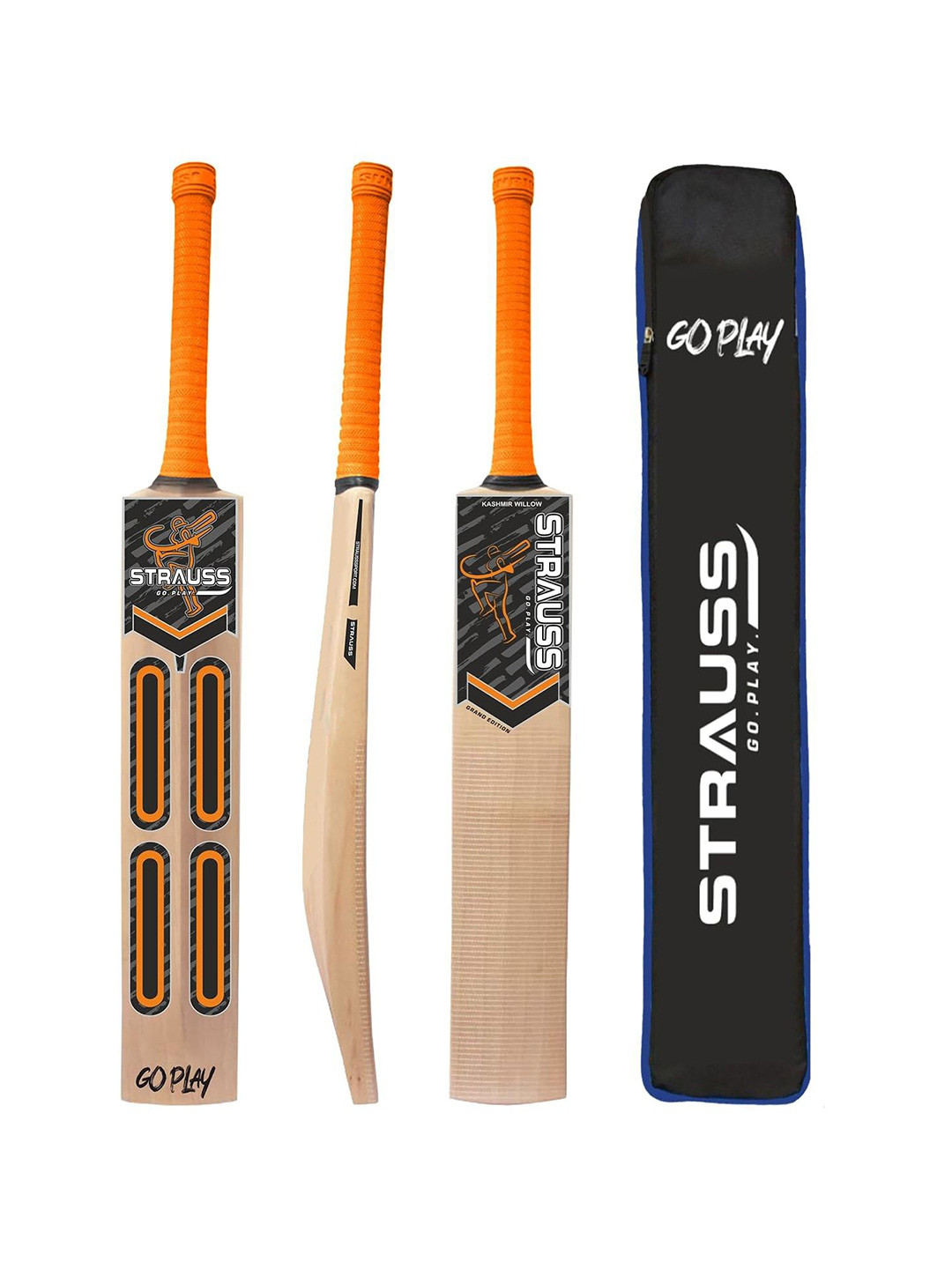 STRAUSS Kashmir Willow Scoop Cricket Bat