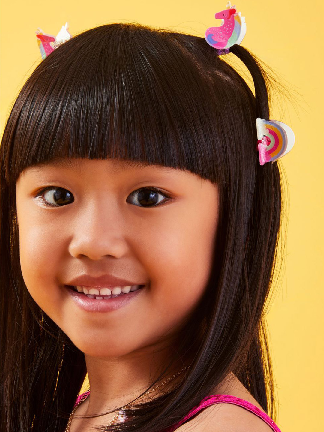 Accessorize Set of 4 Girl Claw Clip