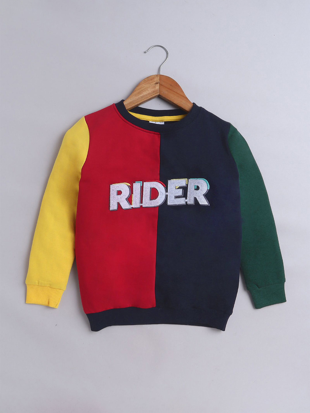 BUMZEE Boys Colourblocked Sweatshirt