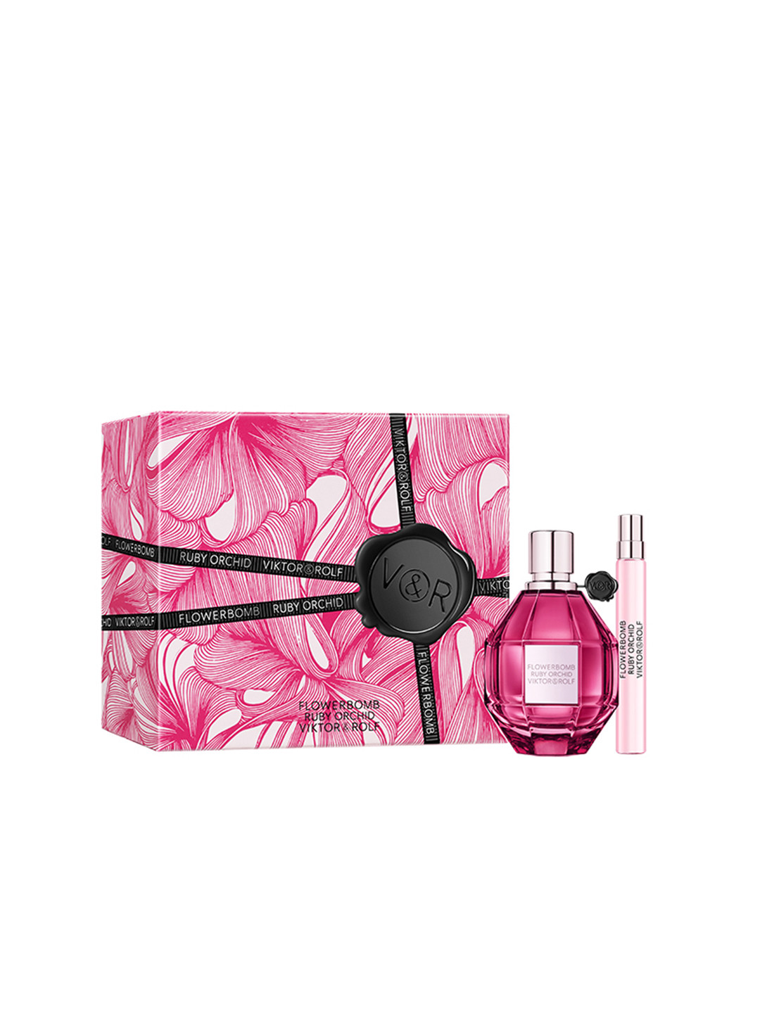 VIKTOR&ROLF Women Flowerbomb Ruby Orchid Eau De Parfum Gift Set - 100ml + 10ml
