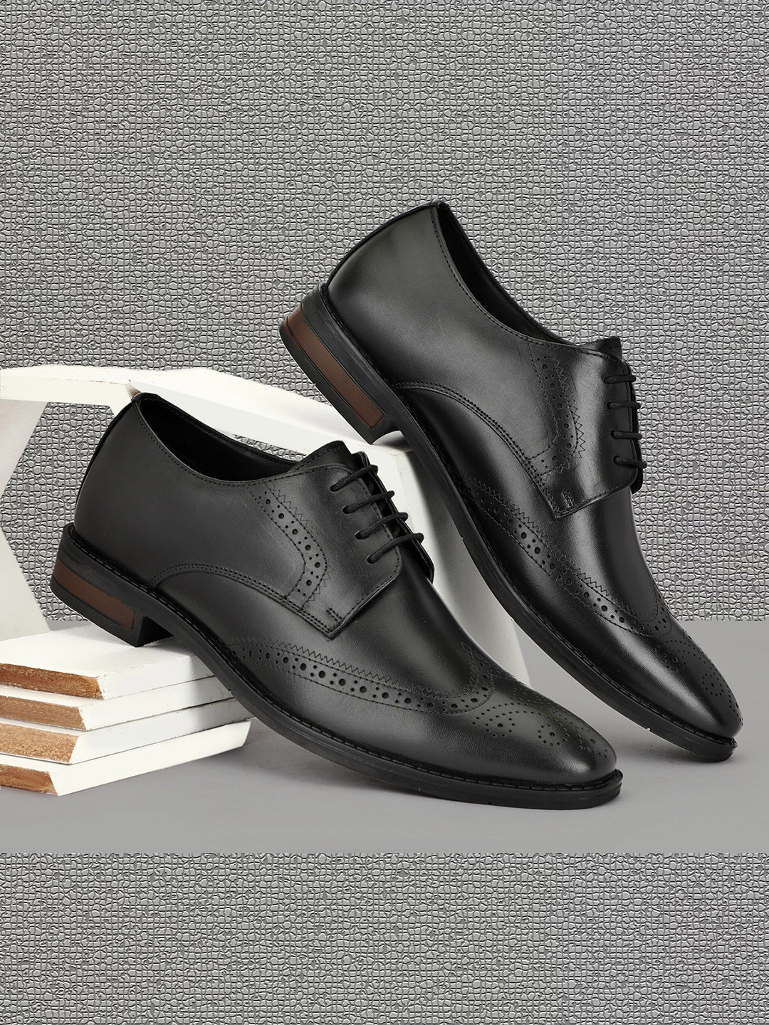 Varito Men Lace-Ups Leather Brogues Formal shoes