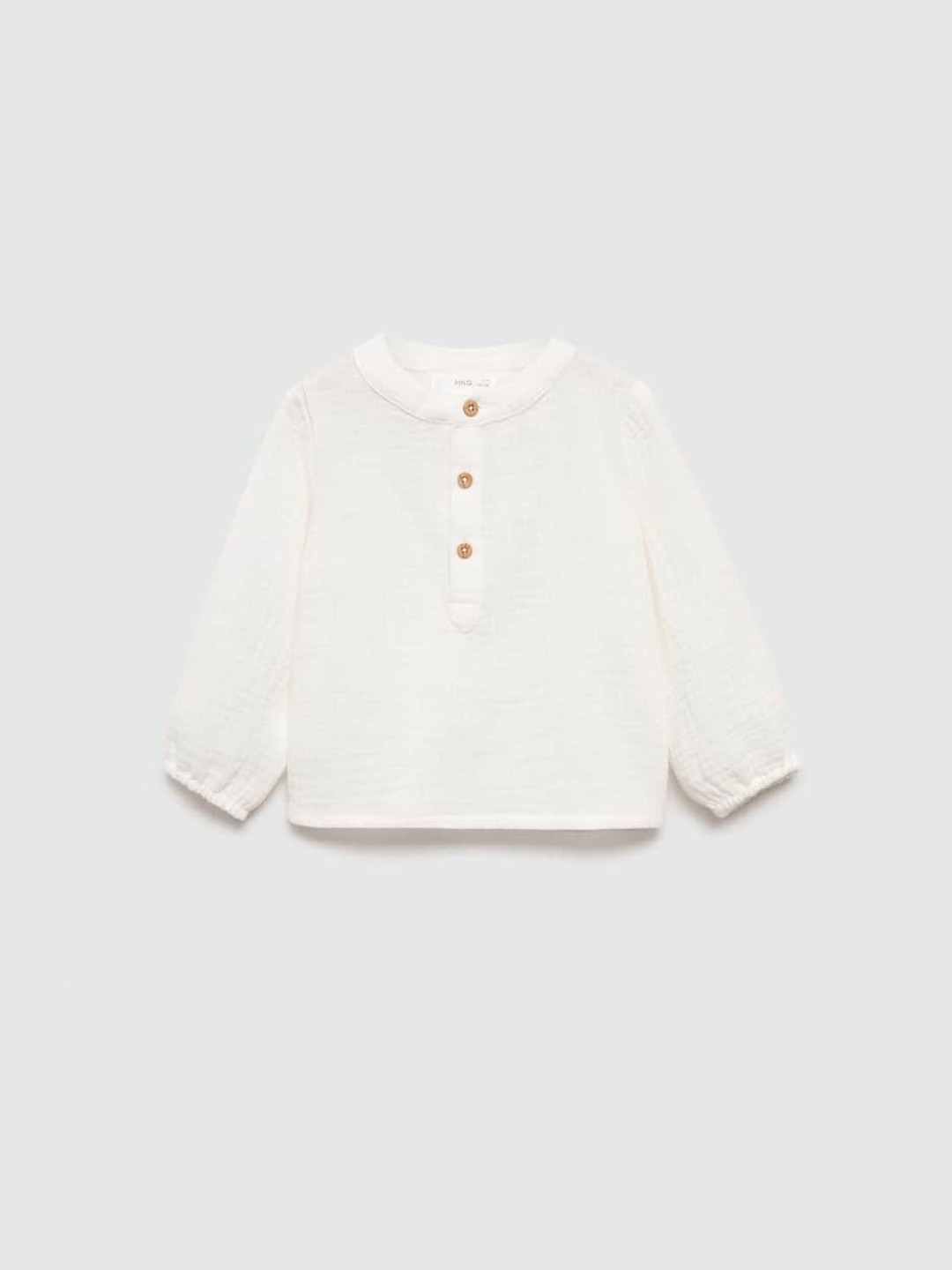 Mango Kids Infant Pure Cotton Casual Shirt