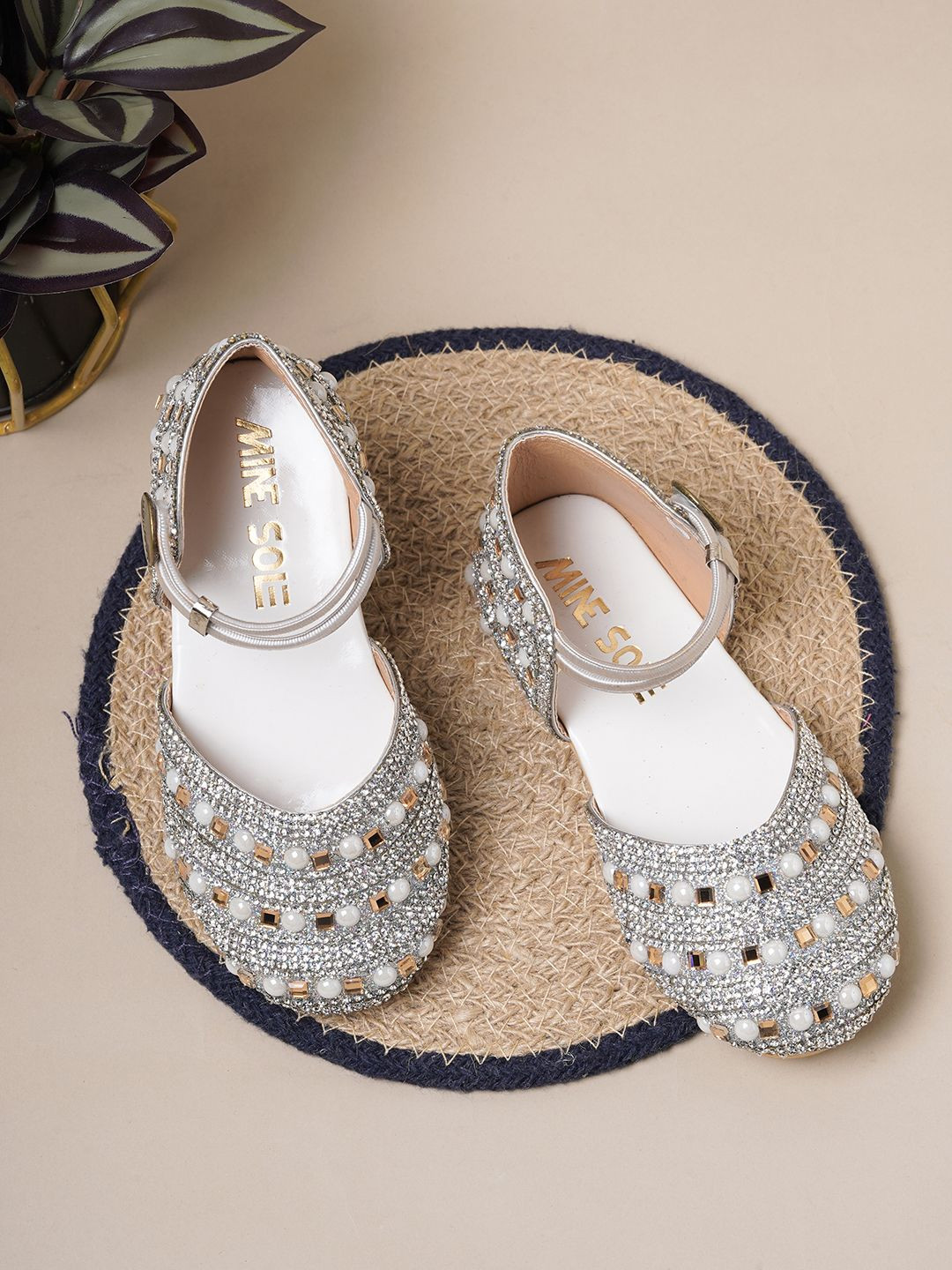 Minesole Girls PU Flatforms Flat shoes