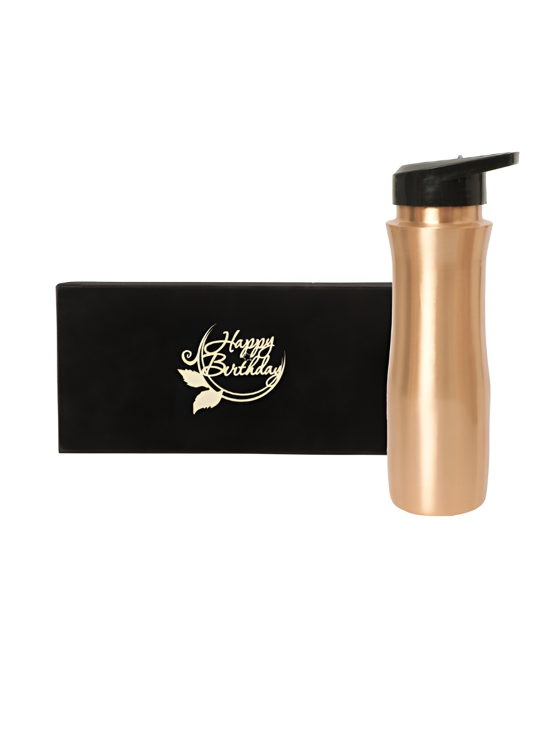 INTERNATIONAL GIFT Solid Copper Airtight Water Bottle - 1L