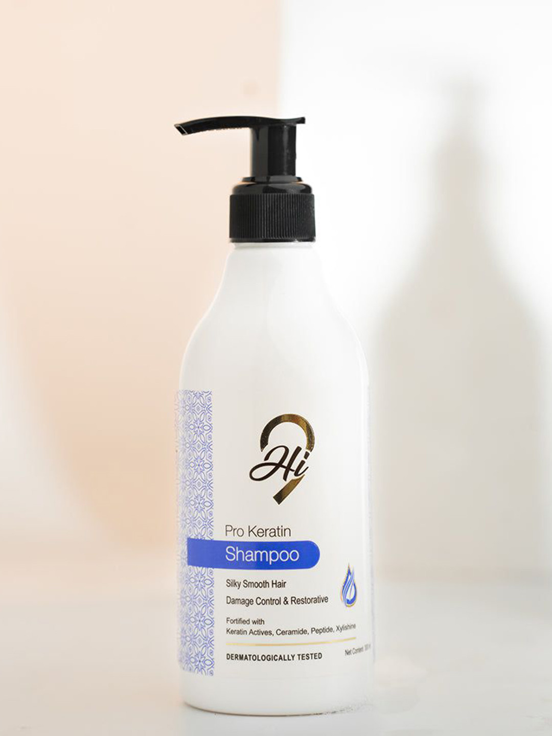 Hi9 Pro Keratin Shampoo For Damaged Control 300ml