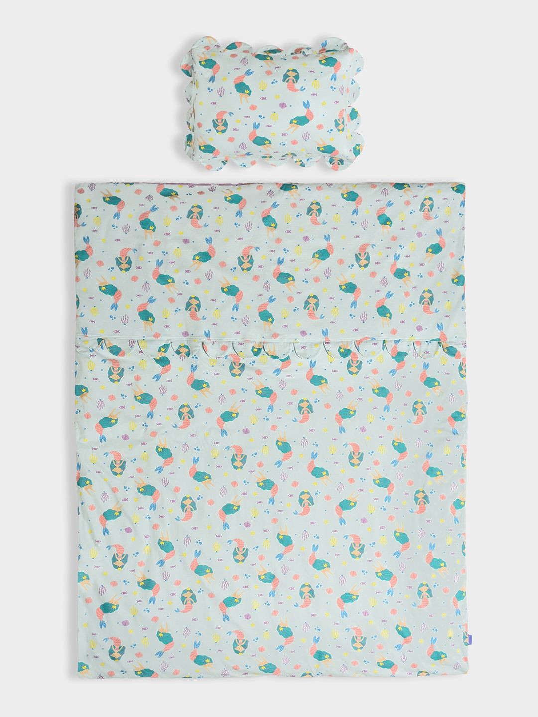 MiArcus Printed Soft, Comfortable Quilt & Pillow Set - Quilt 150x130 cm, Pillow- 48x35 cm