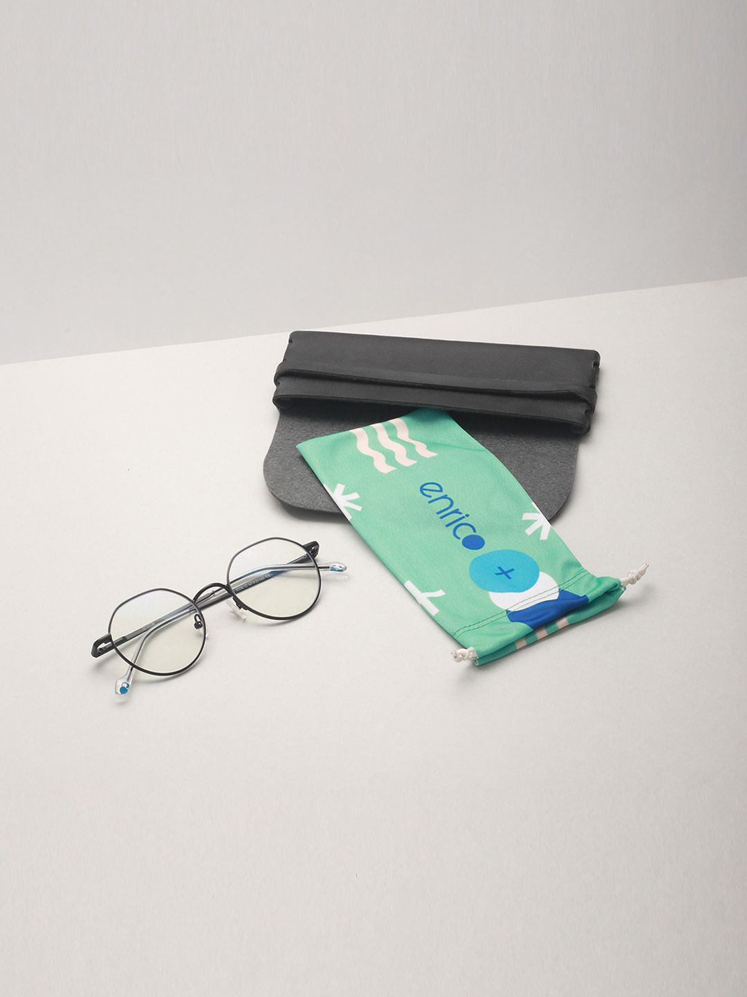 ENRICO Unisex Full Rim Hexagon Frames