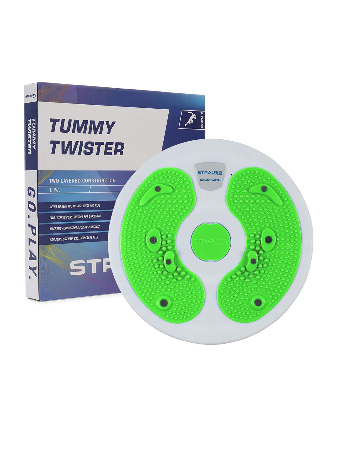 STRAUSS Non-Slip Tummy Twister Workout Accessories