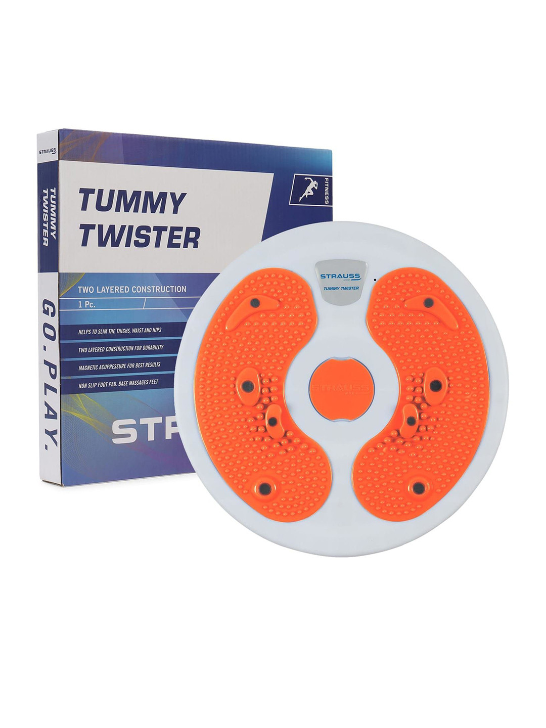 STRAUSS Tummy Twister With Non-Slip Surface