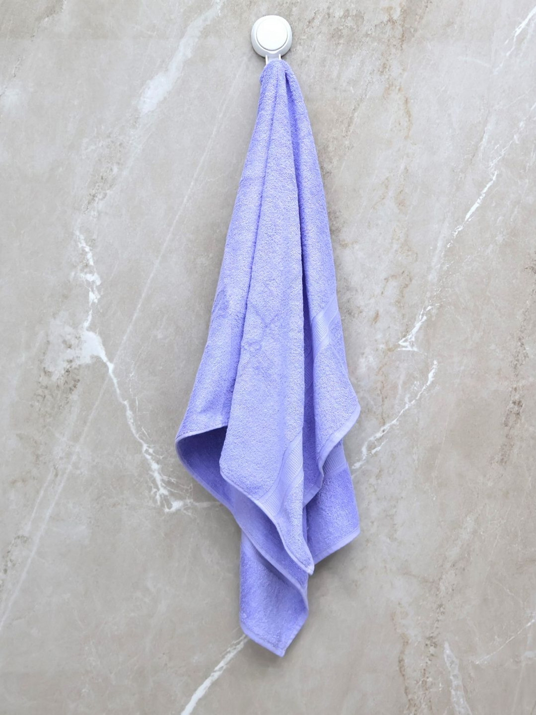 BOMBAY DYEING Santino Solid Pure Cotton 550GSM Super Soft Adult Regular Bath Towel-59x30In